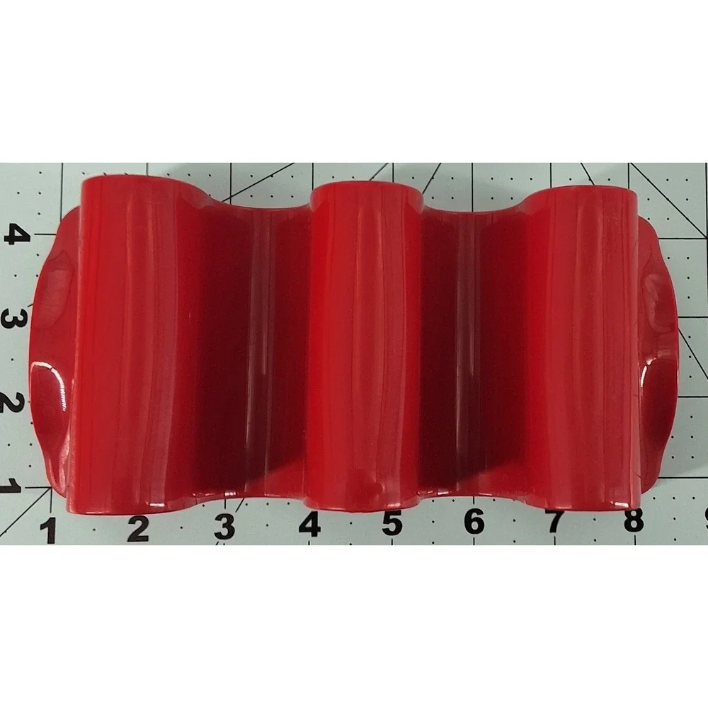 Set‎ of 4 Colorful Plastic Taco Holders | Red Orange Yellow Green